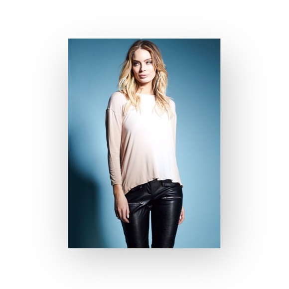 new Gypsy05 ☀︎︎ Waterfall Open Back Long Sleeve Top ☀︎︎ Cream Ombré Tie Dye ☀︎︎ - Picture 10 of 16